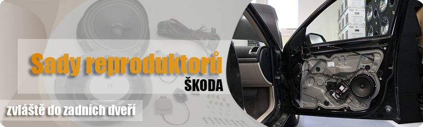 Sady reproduktorů škoda